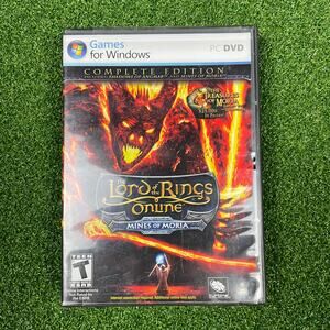 The Lord of the Rings Online Mines of Moria Complete Edition PC DVD Windows Game